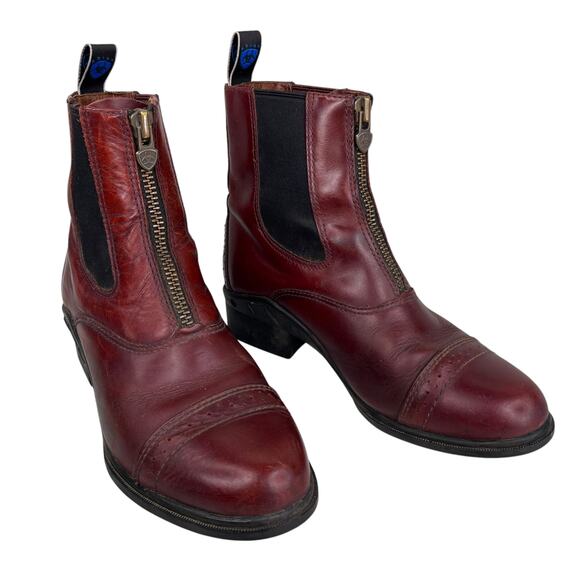 Ariat Cobalt Devon Pro 54761 Red/Brown Boots 6.5 - Picture 2 of 13